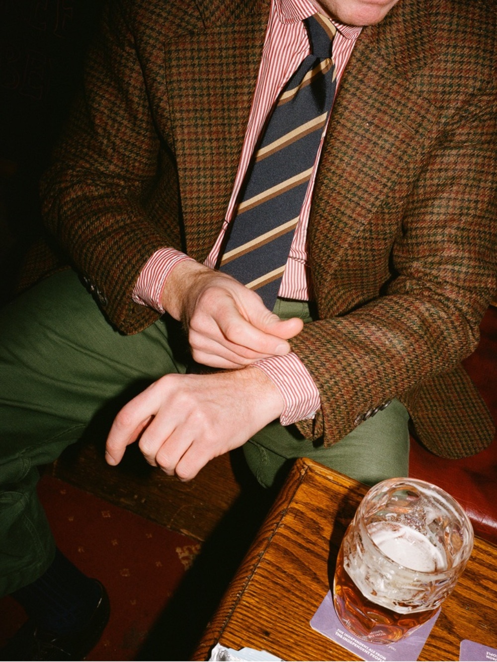 Preppy Polo Ralph Lauren Tweed 100% wool gun club sport coat